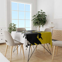 Be Salty Melt Ice Tablecloth with Bold Splash Pattern