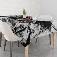 Same Shit Different Costume Tablecloth Monochrome Gritty Texture