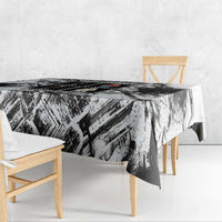 Same Shit Different Costume Tablecloth Monochrome Gritty Texture