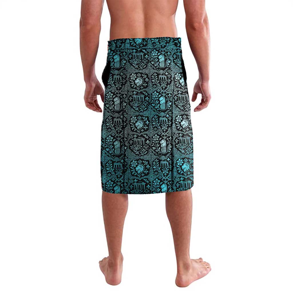 Singapore Lavalava with National Icons and Majulah Singapura Script
