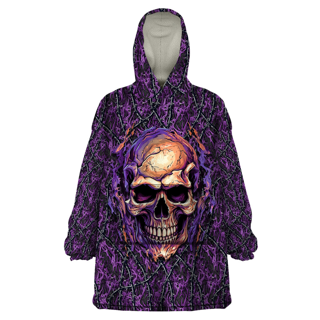 skull-wearable-blanket-hoodie-hello-darkness-my-old-friend-horror-seamless-pattern-purple