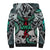 Infernal Trio Sherpa Hoodie Skull, Viper, and Sinister Snake - Wonder Print Shop