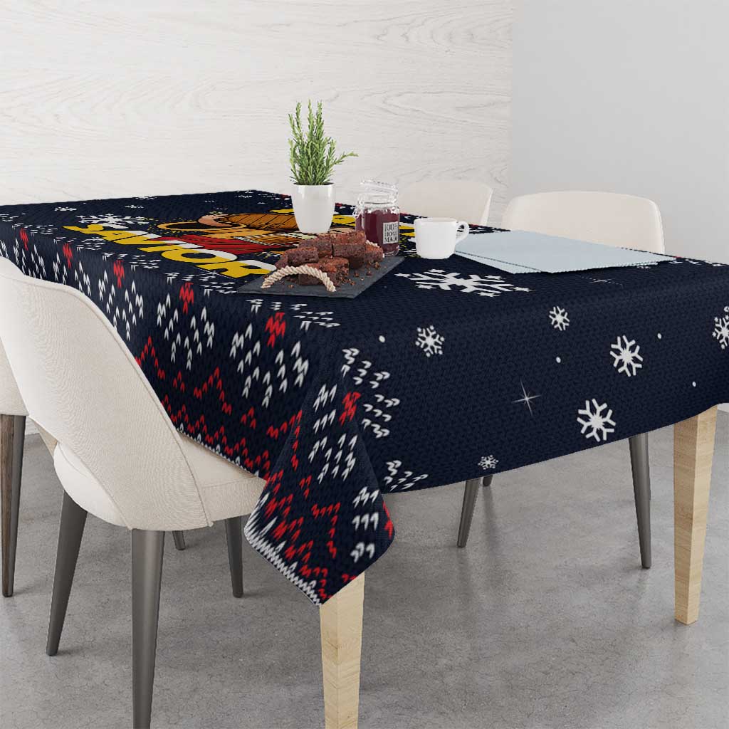 Jesus Party Savior Christmas Tablecloth Funny Xmas Holiday Patterns - Wonder Print Shop