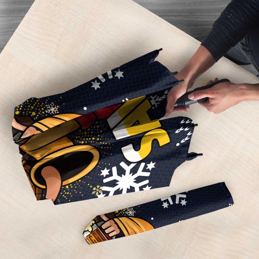 Jesus Party Savior Christmas Umbrella Funny Xmas Holiday Patterns - Wonder Print Shop