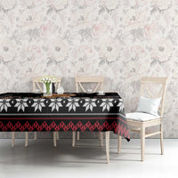 Just Here For The Cookies Christmas Tablecloth Funny Xmas Holiday Patterns - Wonder Print Shop