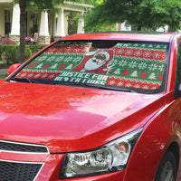 Justice For Black Lives Christmas Auto Sun Shade Funny Xmas Holiday Patterns - Wonder Print Shop