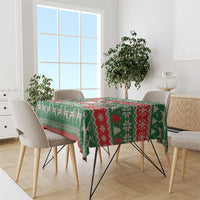 Justice For Black Lives Christmas Tablecloth Funny Xmas Holiday Patterns - Wonder Print Shop