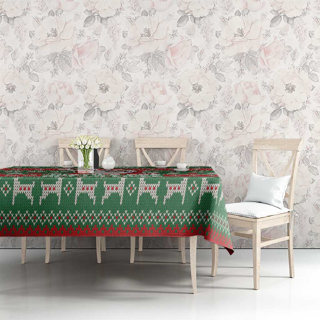 Justice For Black Lives Christmas Tablecloth Funny Xmas Holiday Patterns - Wonder Print Shop