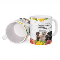 Labrador Retriever Personal Stalker Christmas Ceramic Mug Funny Xmas Holiday Patterns - Wonder Print Shop