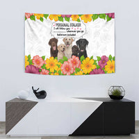 Labrador Retriever Personal Stalker Christmas Tapestry Funny Xmas Holiday Patterns - Wonder Print Shop
