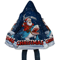 Great White Christmas Shark Christmas Cloak Funny Xmas Holiday Patterns - Wonder Print Shop