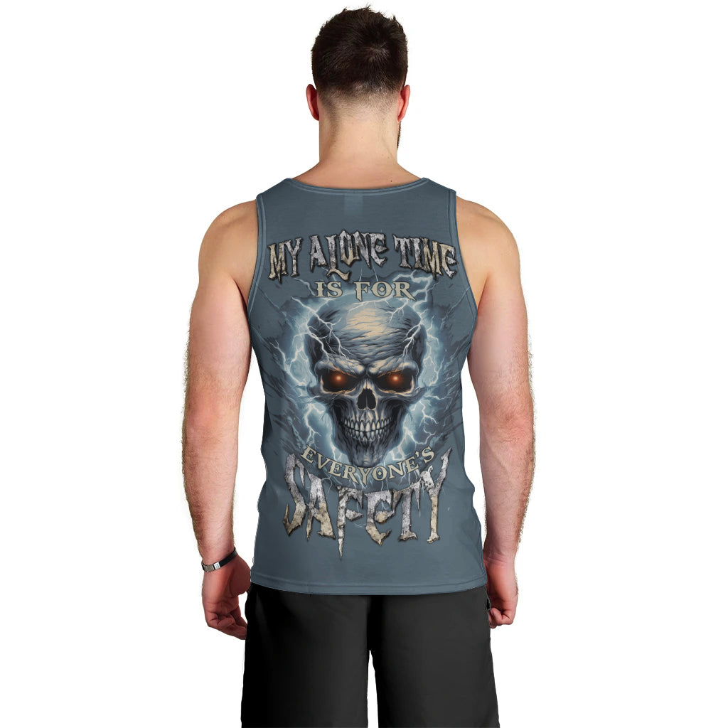 My Alone Time Is For Everyone's Safety Men Tank Top - Wonder Print Shop