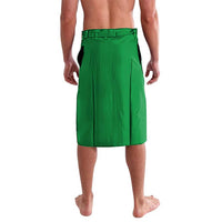 Comoros Lavalava with National Flag Lemur Design and Ylang Ylang Flower Pattern