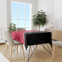 Denmark Flag Tablecloth with Viking Rune Pattern and Nordic Crest Design - Wonder Print Shop