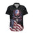 American Flag Skull Hawaiian Shirt Sorry If My Patriotism Offends You Trust Me - Wonder Print Shop