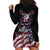 American Flag Skull Hoodie Dress Sorry If My Patriotism Offends You Trust Me - Wonder Print Shop