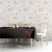 Angola Tablecloth with Red Black Yellow Grunge Design - Wonder Print Shop