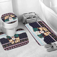 Let It Snow Christmas Bathroom Set Funny Xmas Holiday Patterns - Wonder Print Shop