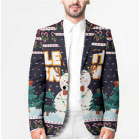 Let It Snow Christmas Blazer Funny Xmas Holiday Patterns - Wonder Print Shop