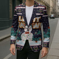 Let It Snow Christmas Blazer Funny Xmas Holiday Patterns - Wonder Print Shop