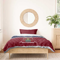 Lets Get Slouchy Christmas Bedding Set Funny Xmas Holiday Patterns - Wonder Print Shop