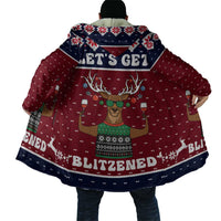 Lets Get Slouchy Christmas Cloak Funny Xmas Holiday Patterns - Wonder Print Shop