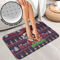 Lets Put The Rum Pum Pum Pum Christmas Bathroom Set Xmas Holiday Patterns - Wonder Print Shop