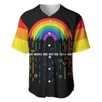LGBT Dont Be Afraid Christmas Baseball Jersey Xmas Holiday Patterns - Wonder Print Shop