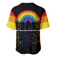 LGBT Dont Be Afraid Christmas Baseball Jersey Xmas Holiday Patterns - Wonder Print Shop