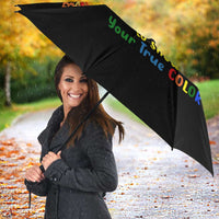 LGBT Dont Be Afraid Christmas Umbrella Xmas Holiday Patterns - Wonder Print Shop