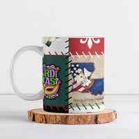 Louisiana Famous Things Christmas Ceramic Mug Xmas Holiday Patterns - Wonder Print Shop