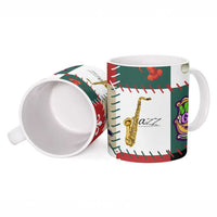 Louisiana Famous Things Christmas Ceramic Mug Xmas Holiday Patterns - Wonder Print Shop