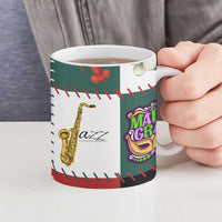 Louisiana Famous Things Christmas Ceramic Mug Xmas Holiday Patterns - Wonder Print Shop