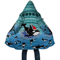 Love Oracle Whale Christmas Cloak Xmas Holiday Patterns - Wonder Print Shop