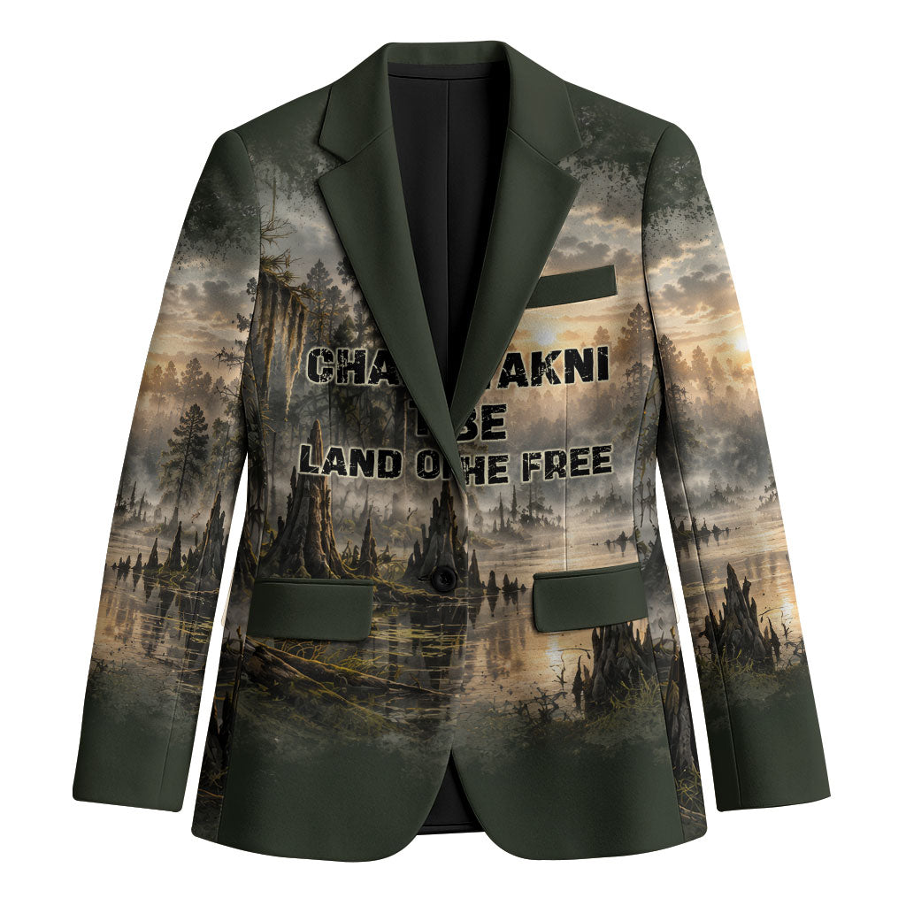 Chahta Yakni Tribe Land Of The Free Blazer Native American Wildlife Nature Landscape Art