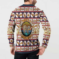 Sloth I'm Not Lazy I'm Energy Efficient Christmas Button Sweatshirt Xmas Holiday Patterns - Wonder Print Shop