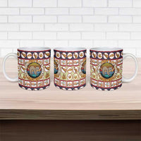 Sloth I'm Not Lazy I'm Energy Efficient Christmas Ceramic Mug Xmas Holiday Patterns - Wonder Print Shop