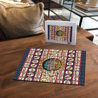 Sloth I'm Not Lazy I'm Energy Efficient Christmas Puzzle Xmas Holiday Patterns - Wonder Print Shop
