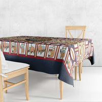 Sloth I'm Not Lazy I'm Energy Efficient Christmas Tablecloth Xmas Holiday Patterns - Wonder Print Shop