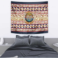 Sloth I'm Not Lazy I'm Energy Efficient Christmas Tapestry Xmas Holiday Patterns - Wonder Print Shop