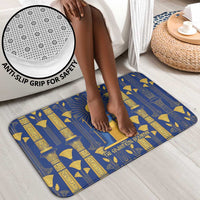Amun Bathroom Set Ancient Egyptian Hieroglyphic, Pharaoh and Scarab - Wonder Print Shop