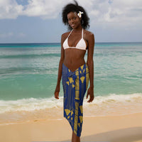 Amun Sarong Ancient Egyptian Hieroglyphic, Pharaoh and Scarab - Wonder Print Shop