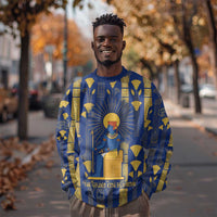 Amun Sweatshirt Ancient Egyptian Hieroglyphic, Pharaoh and Scarab - Wonder Print Shop