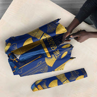 Amun Umbrella Ancient Egyptian Hieroglyphic, Pharaoh and Scarab - Wonder Print Shop