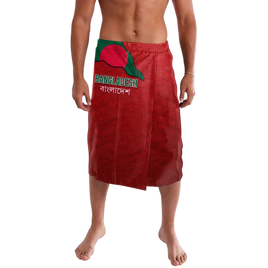 Bangladesh Lavalava with National Flag Design and Bengali Script