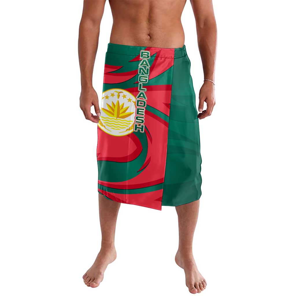 Bangladesh Lavalava with Tiger Bengal Design and National Emblem Motif