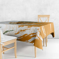 Cyprus Tablecloth with Mouflon Illustration Design and National Laurel - Wonder Print Shop