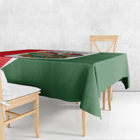 Hungary Tablecloth with Budapest Heart Illustration Design and Crown Emblem - Wonder Print Shop
