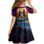 Skull Space Family Matching Off Shoulder Long Sleeve Dress and Hawaiian Shirt I'll Put You In The Trunk - Wonder Print Shop