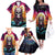 Skull Space Family Matching Off Shoulder Long Sleeve Dress and Hawaiian Shirt I'll Put You In The Trunk - Wonder Print Shop